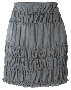 Мини юбка с присборенной отделкой Romeo gigli pre-owned