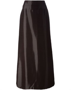 Длинная юбка с отблеском Jean louis scherrer pre-owned