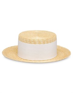Соломенная шляпа с бантом Prada
