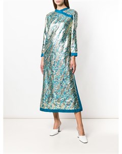 Жаккардовое платье с принтом пэйсли A.n.g.e.l.o. vintage cult