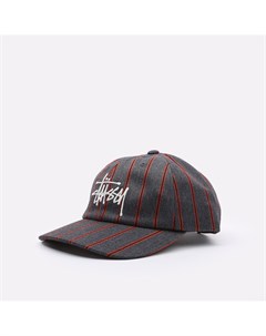 Кепка Big Logo Striped Cap Stussy