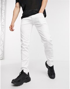 Белые узкие джинсы Replay