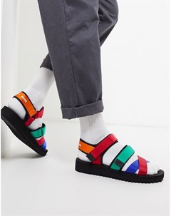 Разноцветные сандалии с логотипом Tommy jeans