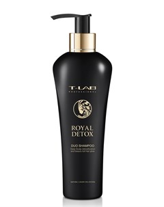Шампунь для абсолютной гладкости волос DUO Royal Detox 250 мл T-lab professional