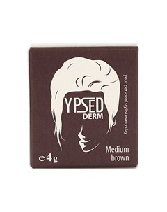 Пудра камуфляж для волос Derm Мedium Brown 4 г Ypsed