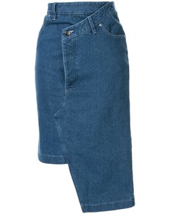 Деконструированная джинсовая юбка миди Andrea crews