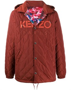 Двусторонняя куртка с принтом World Kenzo