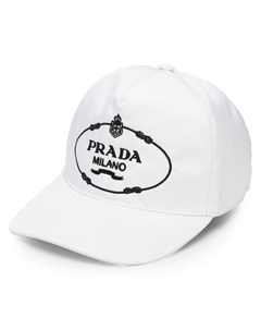 Кепка с вышитым логотипом Prada