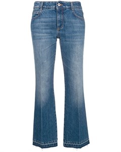 Укороченные джинсы клеш Stella mccartney