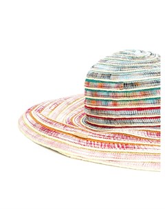 Шляпа с широкими полями и логотипом Missoni mare