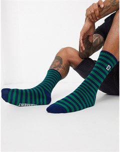Зеленые носки в полоску Element