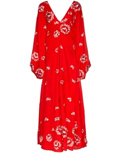 Платье Catalina с цветочной вышивкой и сборками All things mochi