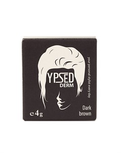 Пудра камуфляж для волос Derm Dark Brown 4 г Ypsed