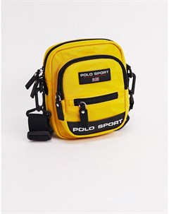 Желтая сумка Polo ralph lauren
