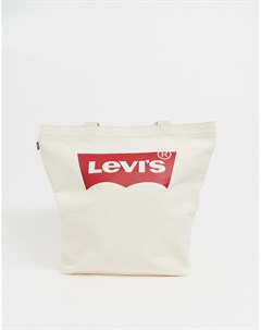 Белая сумка тоут с логотипом Levi's®