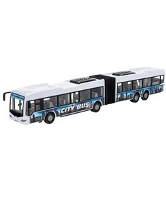 Машинка Городской автобус фрикционный 46 см белый 3748001029 Dickie toys