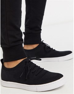 Черные сетчатые кроссовки Asos design