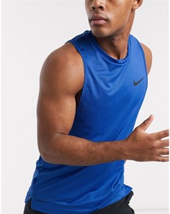 Синяя майка Nike training