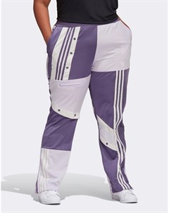 Фиолетовые спортивные брюки Plus x Danielle Cathari Plus Adidas originals