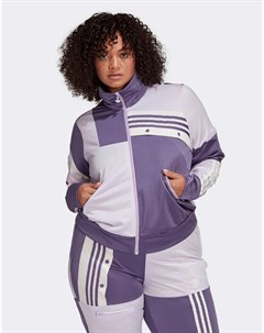 Фиолетовая олимпийка Plus x Danielle Cathari Plus Adidas originals