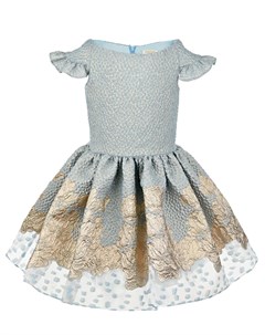 Платье с вышивкой и аппликациями детское David charles
