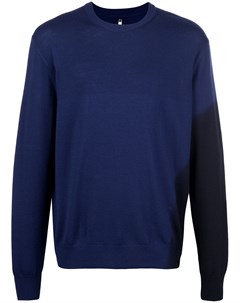 Пуловер с контрастной вставкой Oamc