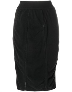 Короткая юбка карандаш с драпировкой Alaïa pre-owned