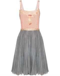 Платье с цветочной аппликацией One vintage