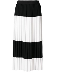 Плиссированная юбка с контрастными панелями Mantu
