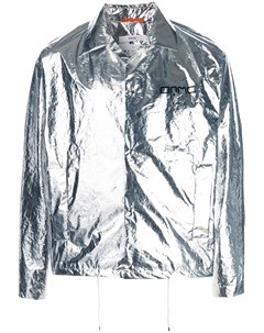 Куртка рубашка с эффектом металлик Oamc