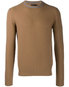 Кашемировый свитер с круглым вырезом Prada