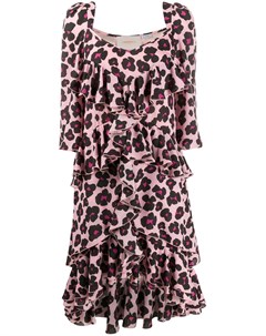 Платье Sissi с леопардовым принтом La doublej