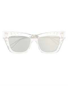Солнцезащитные очки с кристаллами Jimmy choo eyewear
