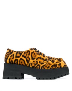 Туфли с леопардовым принтом Marni
