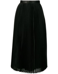 Плиссированная расклешенная юбка миди Junya watanabe