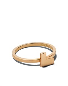 Геометричное кольцо из розового золота Alexandra jefford