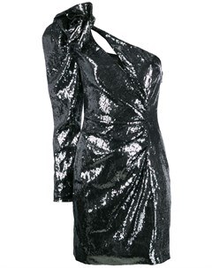 Платье мини на одно плечо с пайетками Dundas
