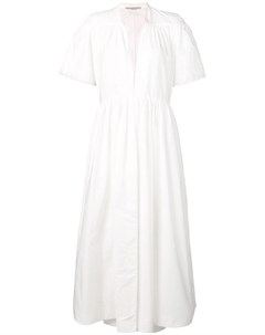 Расклешенное платье с вышивкой Stella mccartney