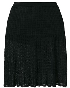 Плиссированная кружевная юбка Alaïa pre-owned