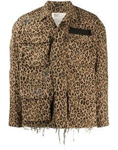 Куртка с леопардовым принтом R13