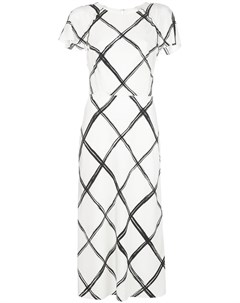 Платье миди Fence с принтом Jason wu collection