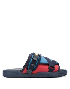 Шлепанцы со вставками Visvim