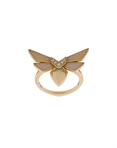 Кольцо Winged Bug из желтого золота с опалом и бриллиантами Stephen webster