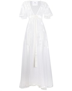 Прозрачное платье с вышивкой Annamode