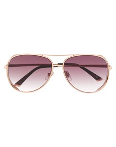 Декорированные солнцезащитные очки авиаторы Chopard eyewear