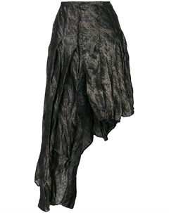 Жаккардовая юбка асимметричного кроя Romeo gigli pre-owned
