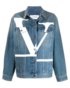 Джинсовая куртка с логотипом VLogo Valentino