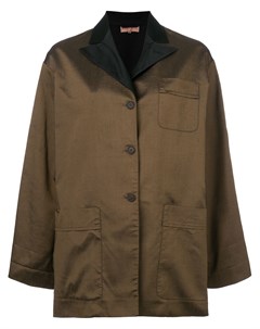 Куртка с заостренными отворотами Romeo gigli pre-owned