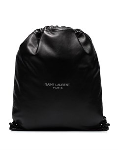 Рюкзак на шнурке с принтом логотипа Saint laurent