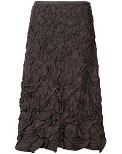 Текстурная юбка А образного силуэта Issey miyake pre-owned